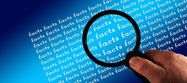 Facts About Social Media being zoomed in with a magnifying glass