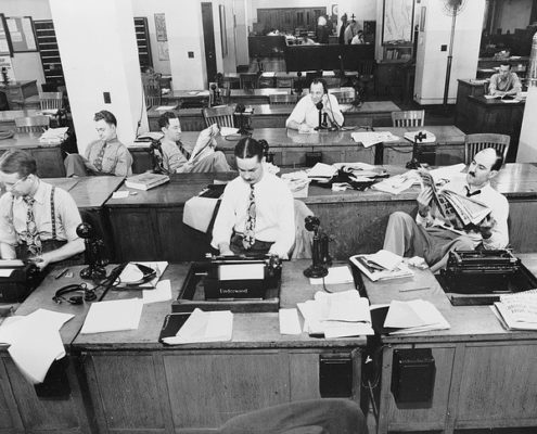 new-york-times newspaper creation team in the 70s